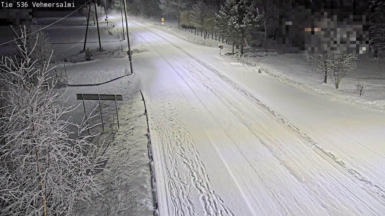 Kelikamerat Kuva Tie 536 Kuopio, Vehmersalmi, Kuopio, Pohjois-Savo