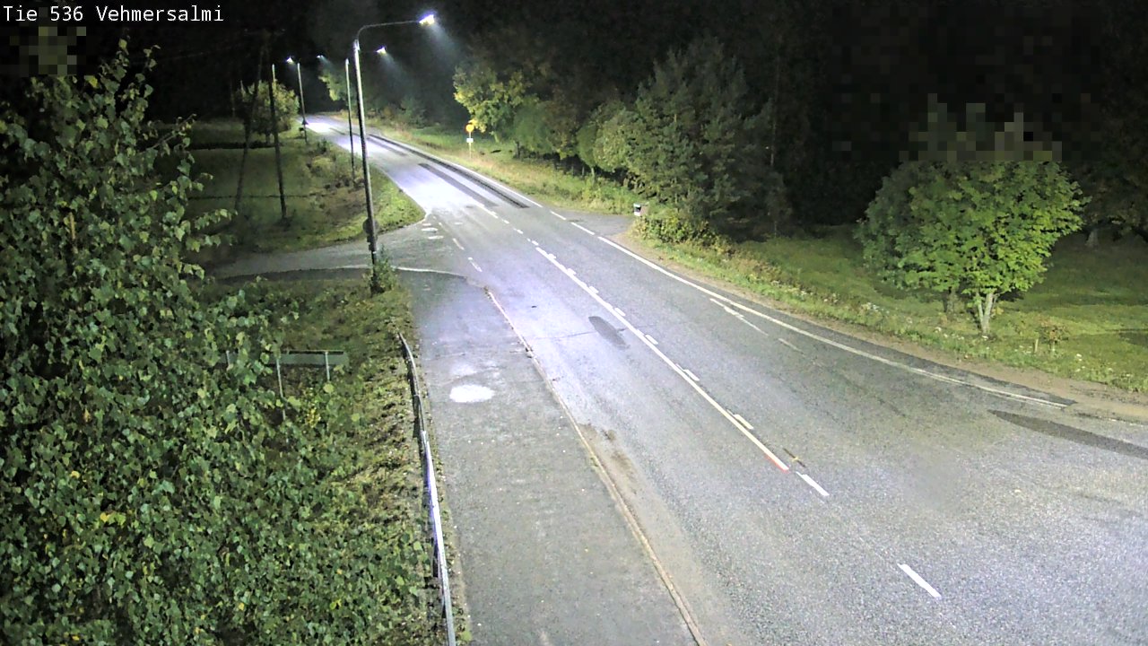 Weather Camera Image Väg 536 Kuopio, Vehmersalmi, Kuopio, Pohjois-Savo