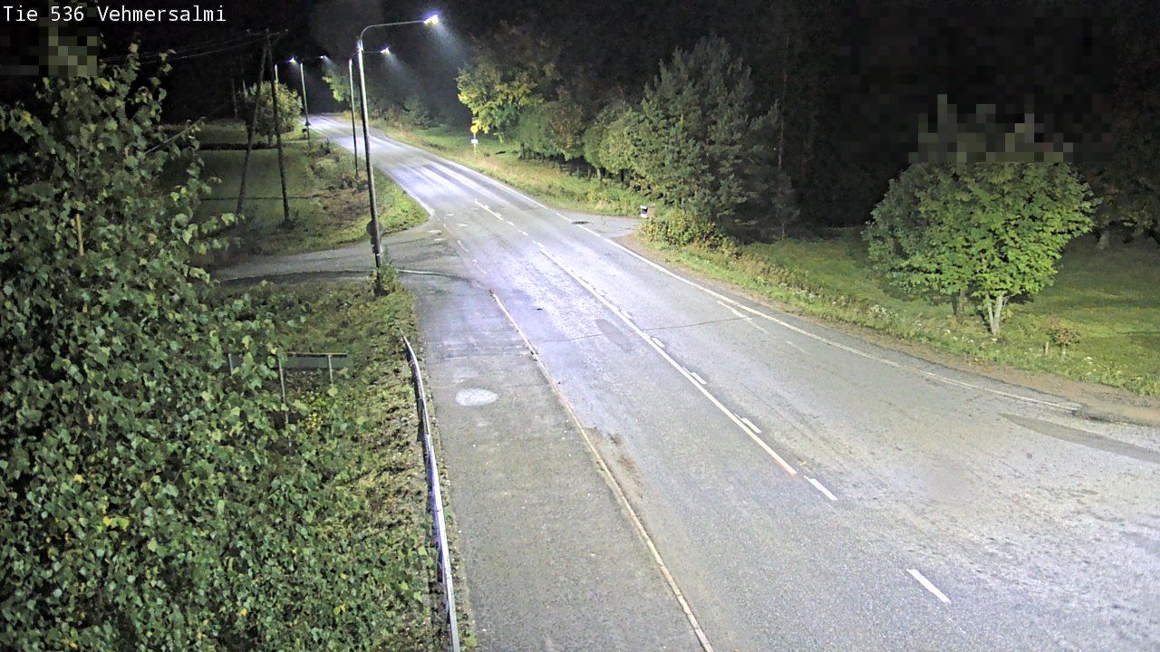 Weather Camera Image Väg 536 Kuopio, Vehmersalmi, Kuopio, Pohjois-Savo