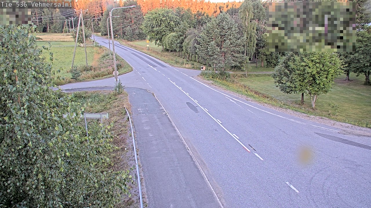 Kelikamerat Kuva Tie 536 Kuopio, Vehmersalmi, Kuopio, Pohjois-Savo