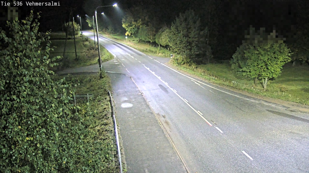 Weather Camera Image Väg 536 Kuopio, Vehmersalmi, Kuopio, Pohjois-Savo