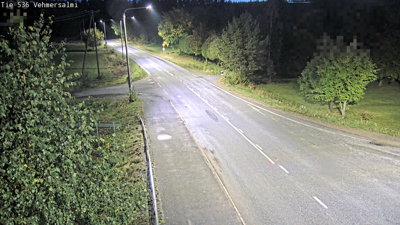 Weather Camera Image Väg 536 Kuopio, Vehmersalmi, Kuopio, Pohjois-Savo