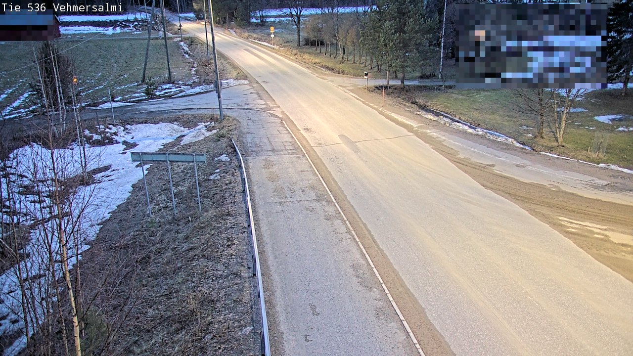 Kelikamerat Kuva Tie 536 Kuopio, Vehmersalmi, Kuopio, Pohjois-Savo