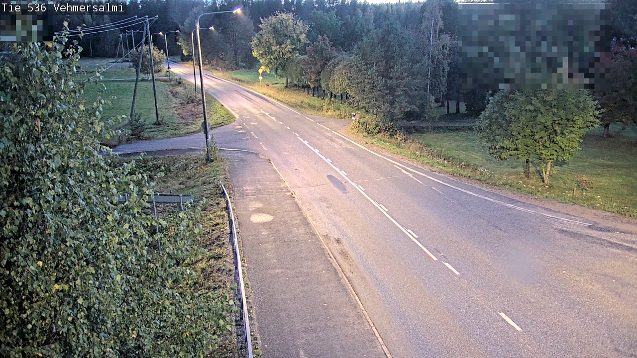 Weather Camera Image Väg 536 Kuopio, Vehmersalmi, Kuopio, Pohjois-Savo