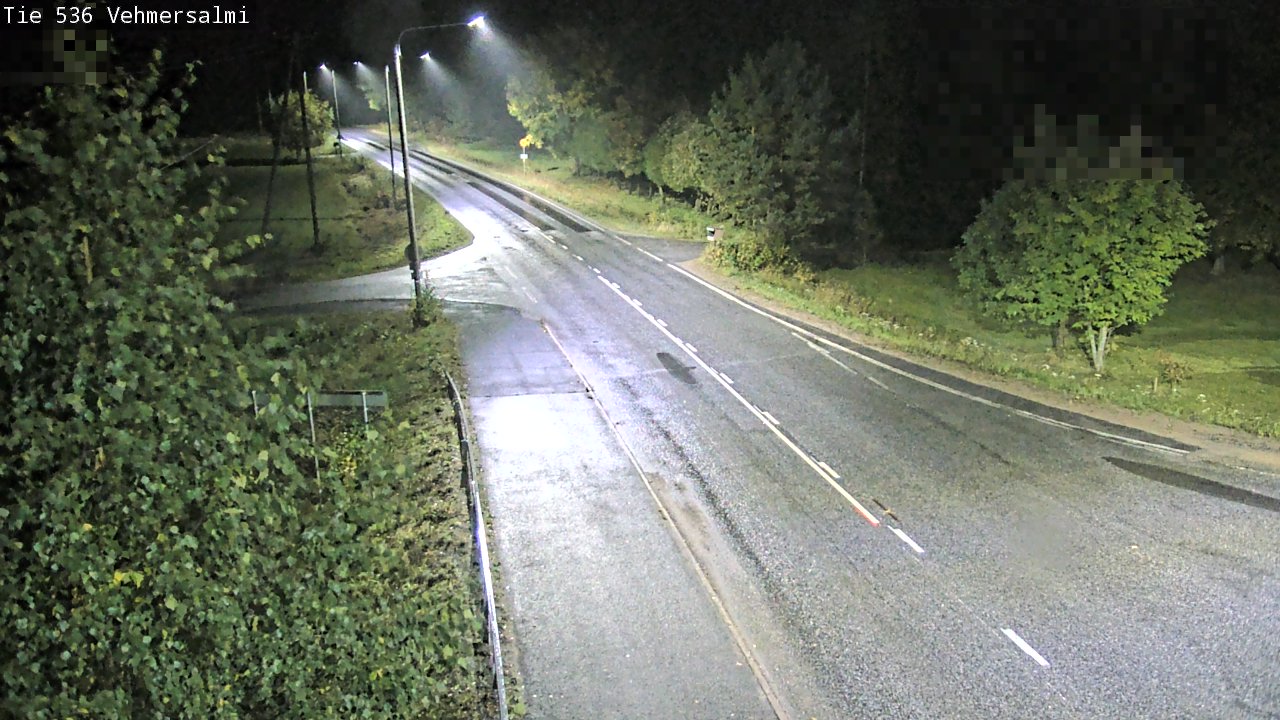 Weather Camera Image Väg 536 Kuopio, Vehmersalmi, Kuopio, Pohjois-Savo