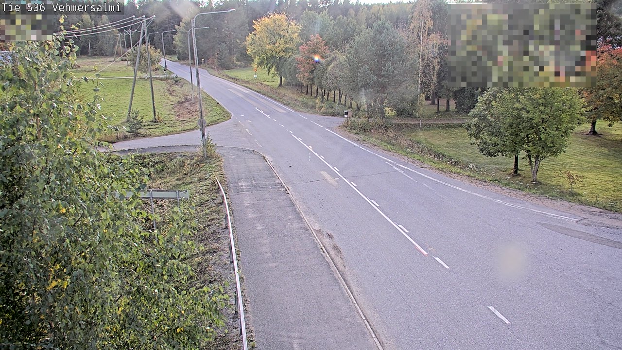 Weather Camera Image Road 536 Kuopio, Vehmersalmi, Kuopio, Pohjois-Savo