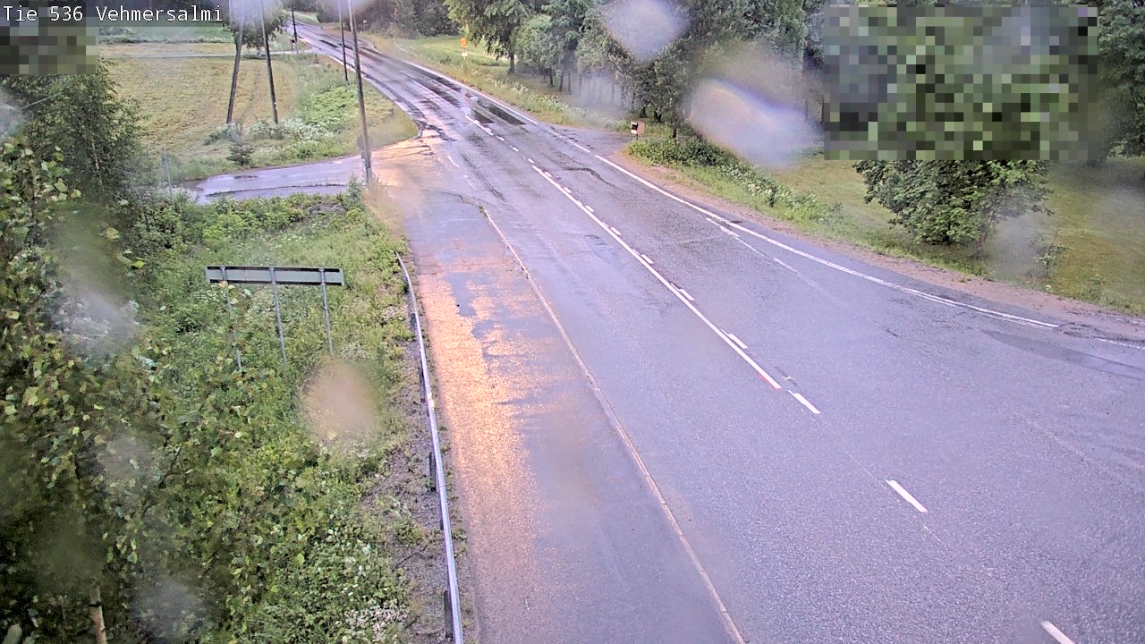 Weather Camera Image Road 536 Kuopio, Vehmersalmi, Kuopio, Pohjois-Savo