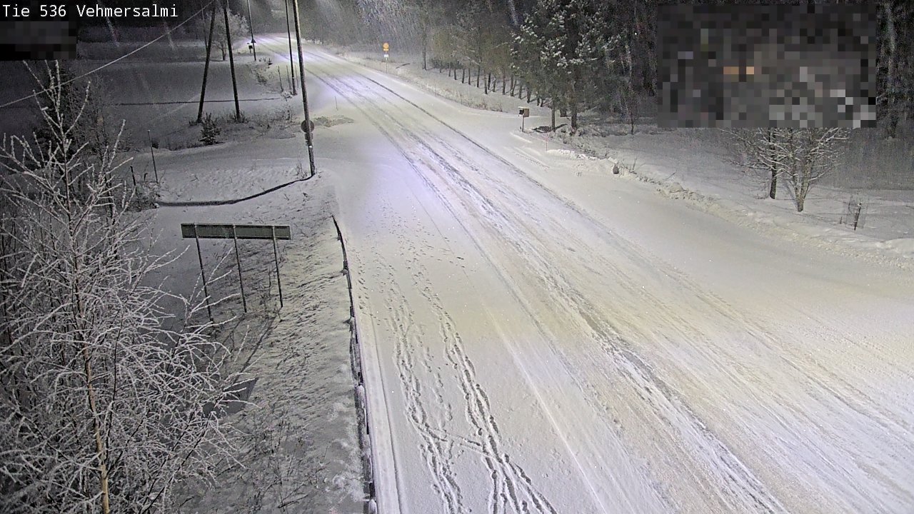Kelikamerat Kuva Tie 536 Kuopio, Vehmersalmi, Kuopio, Pohjois-Savo