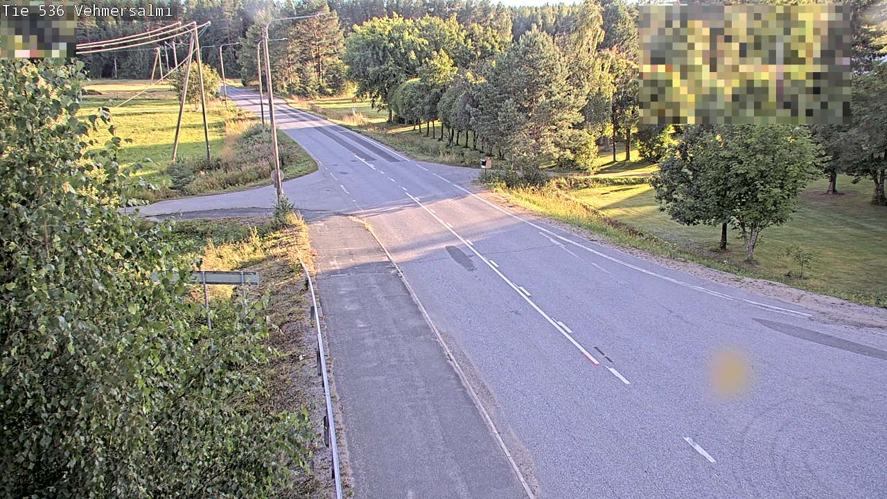 Kelikamerat Kuva Tie 536 Kuopio, Vehmersalmi, Kuopio, Pohjois-Savo