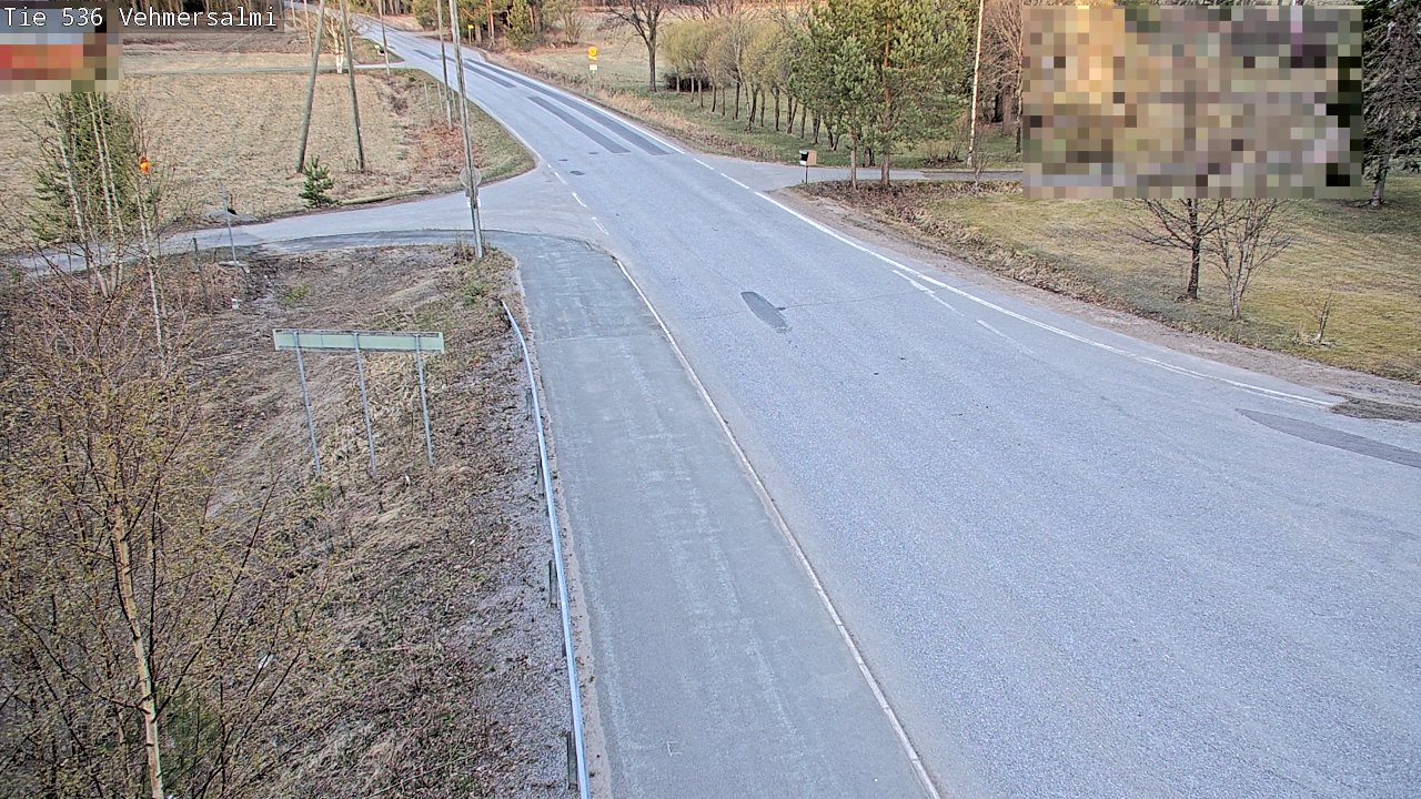 Kelikamerat Kuva Tie 536 Kuopio, Vehmersalmi, Kuopio, Pohjois-Savo