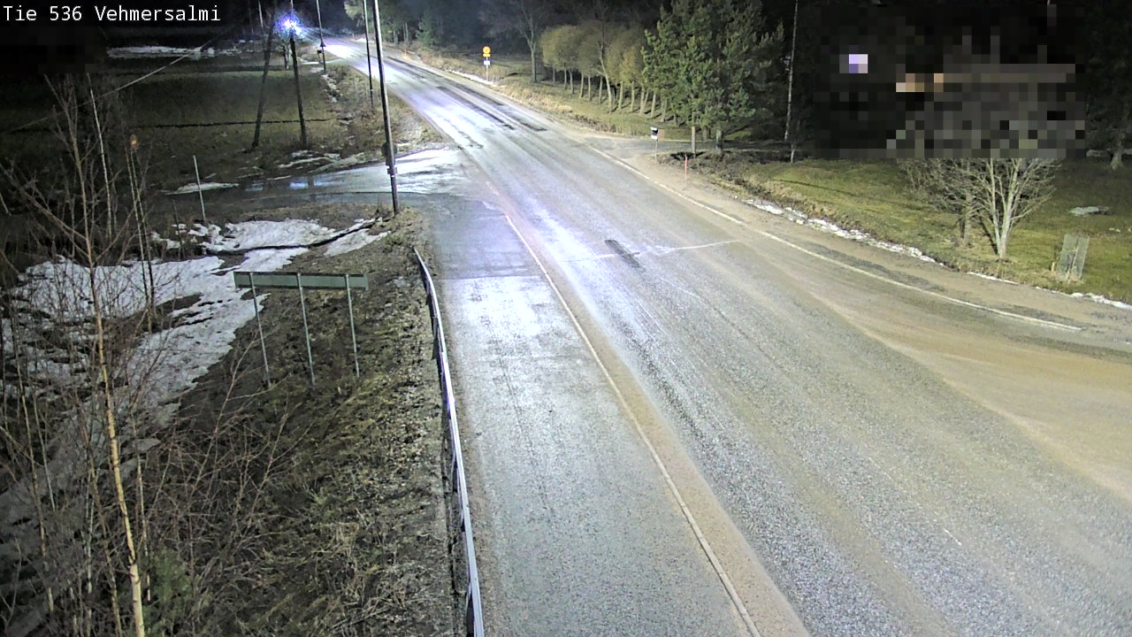 Weather Camera Image Road 536 Kuopio, Vehmersalmi, Kuopio, Pohjois-Savo