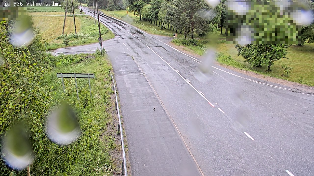 Weather Camera Image Road 536 Kuopio, Vehmersalmi, Kuopio, Pohjois-Savo