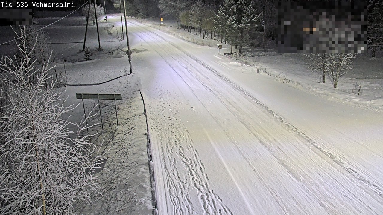 Kelikamerat Kuva Tie 536 Kuopio, Vehmersalmi, Kuopio, Pohjois-Savo