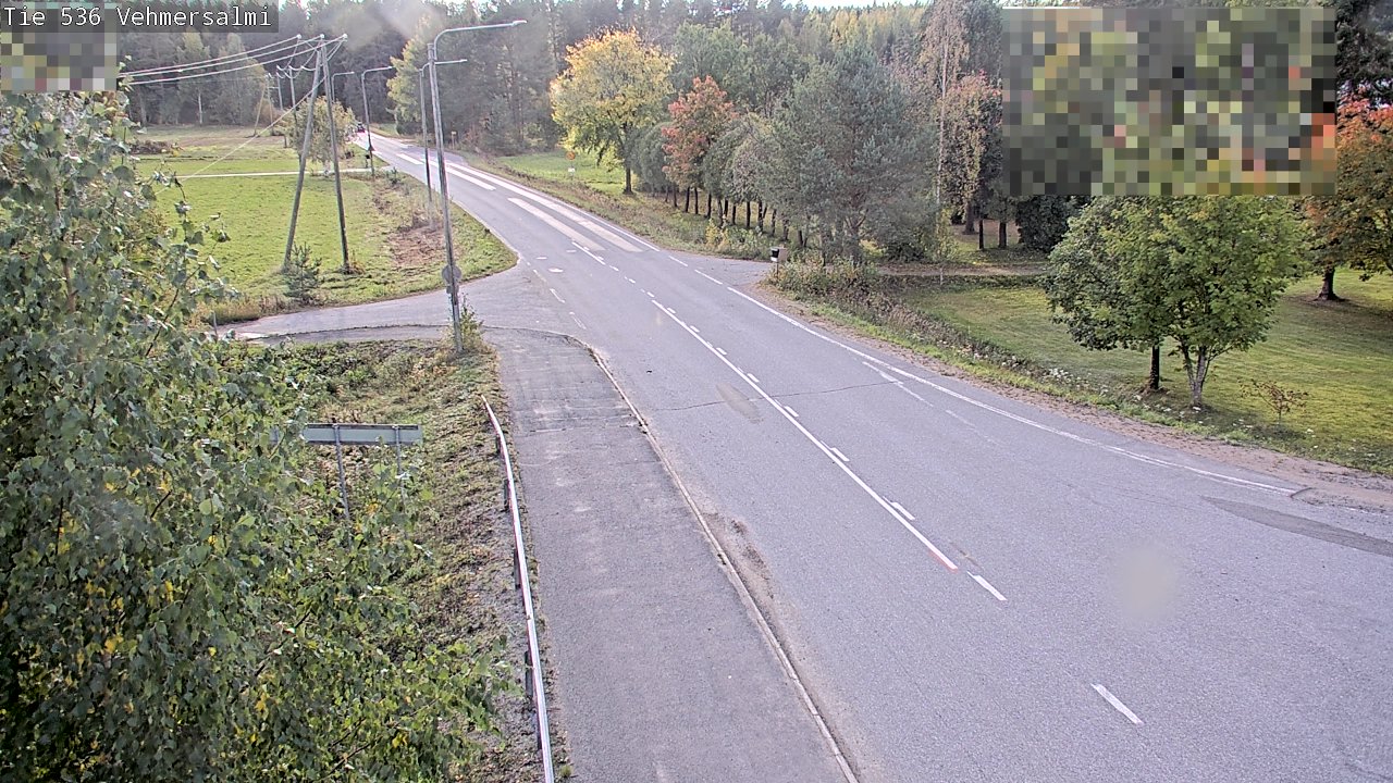 Weather Camera Image Road 536 Kuopio, Vehmersalmi, Kuopio, Pohjois-Savo