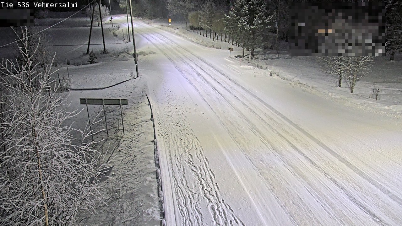 Kelikamerat Kuva Tie 536 Kuopio, Vehmersalmi, Kuopio, Pohjois-Savo