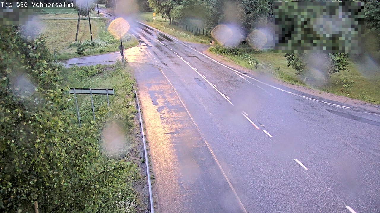 Weather Camera Image Road 536 Kuopio, Vehmersalmi, Kuopio, Pohjois-Savo