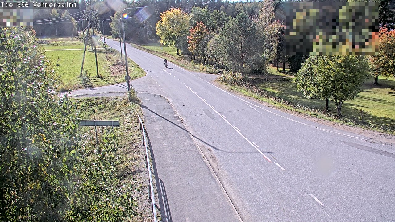 Weather Camera Image Road 536 Kuopio, Vehmersalmi, Kuopio, Pohjois-Savo
