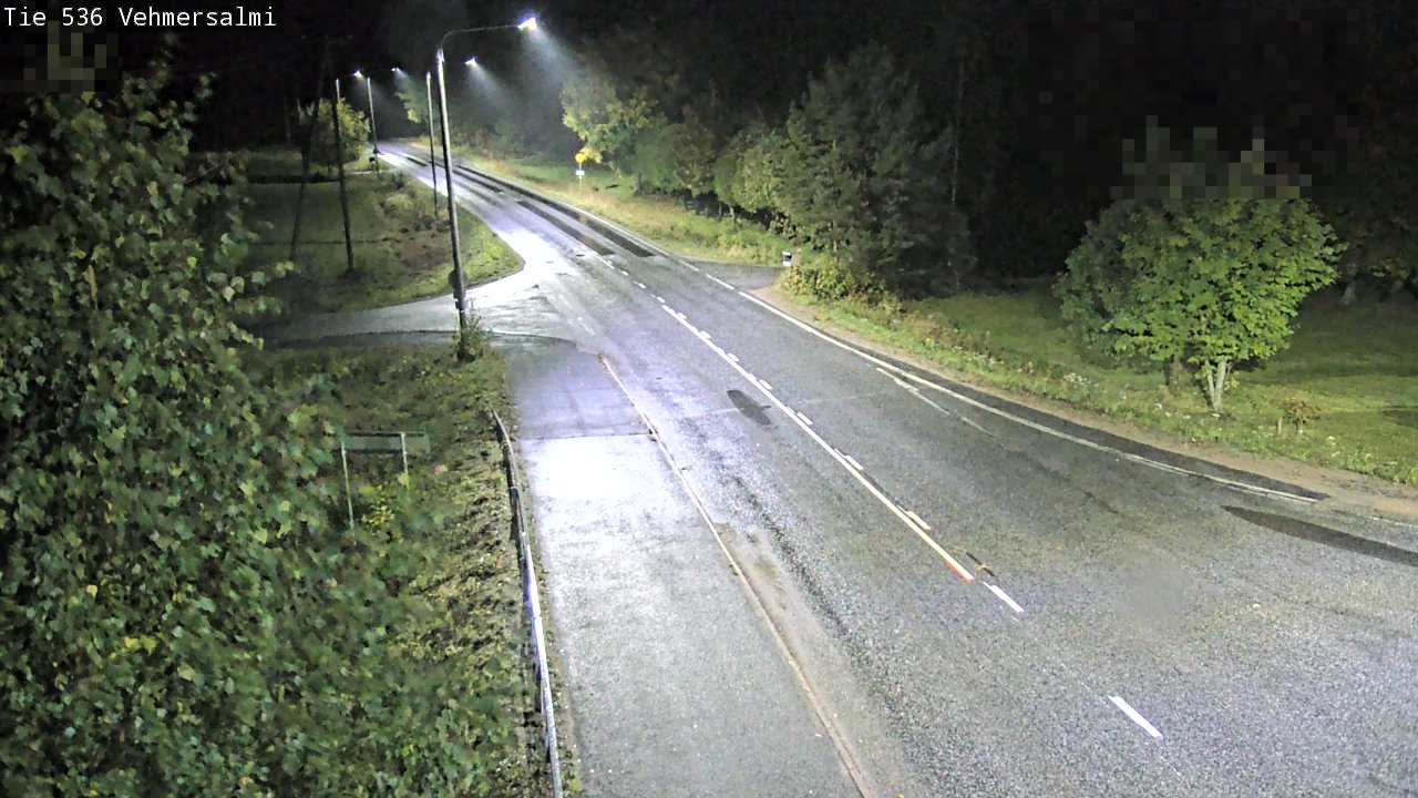 Weather Camera Image Väg 536 Kuopio, Vehmersalmi, Kuopio, Pohjois-Savo