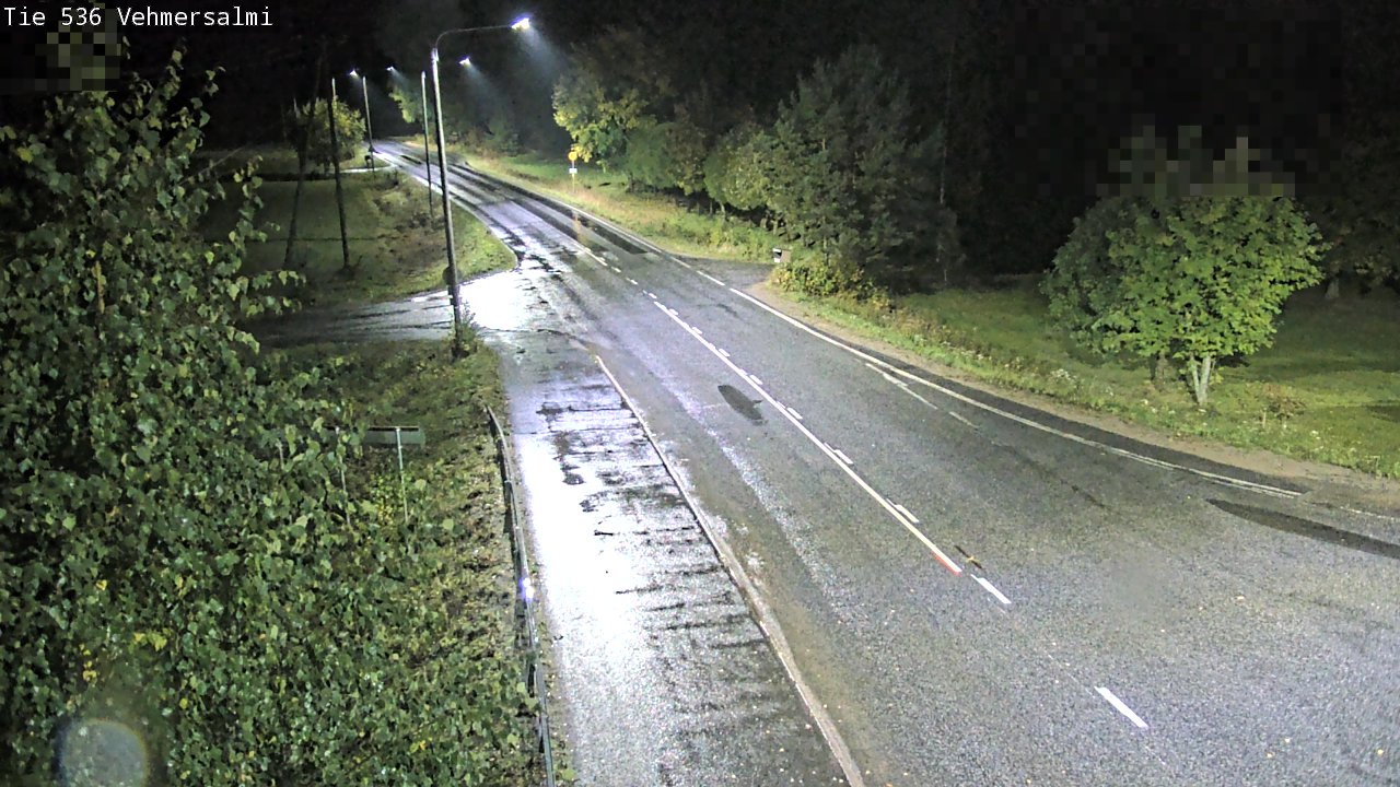 Weather Camera Image Väg 536 Kuopio, Vehmersalmi, Kuopio, Pohjois-Savo
