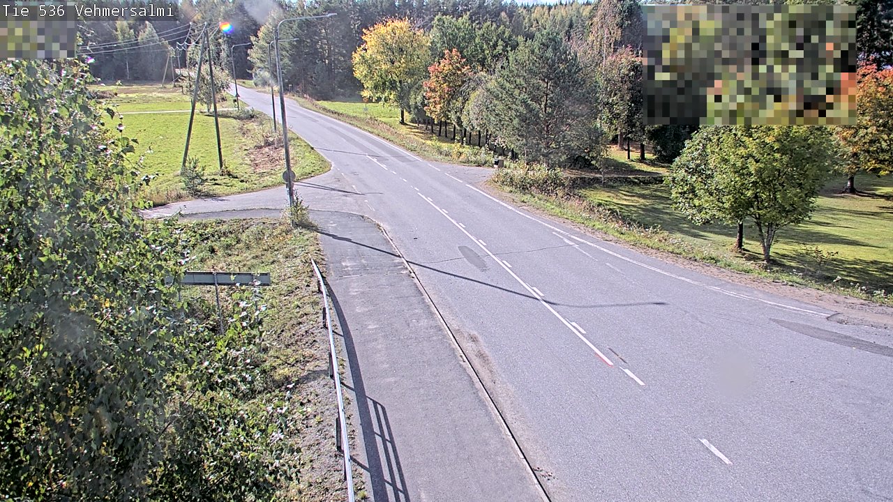 Weather Camera Image Road 536 Kuopio, Vehmersalmi, Kuopio, Pohjois-Savo