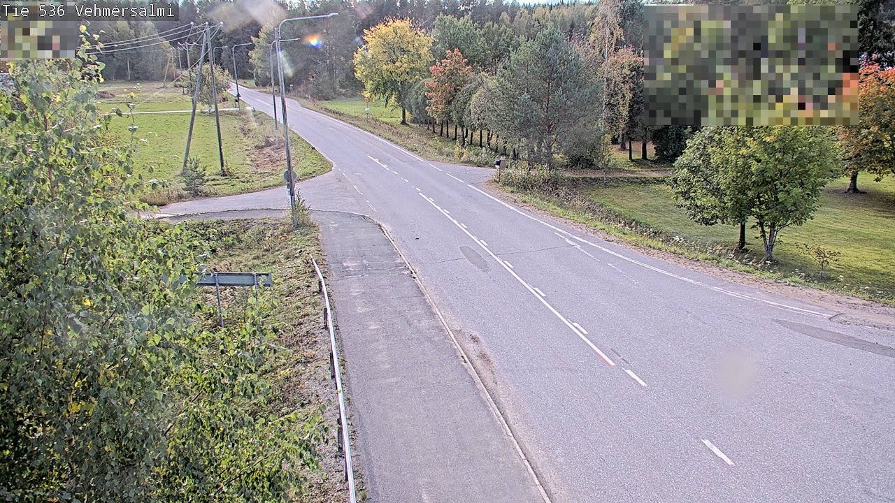 Weather Camera Image Road 536 Kuopio, Vehmersalmi, Kuopio, Pohjois-Savo