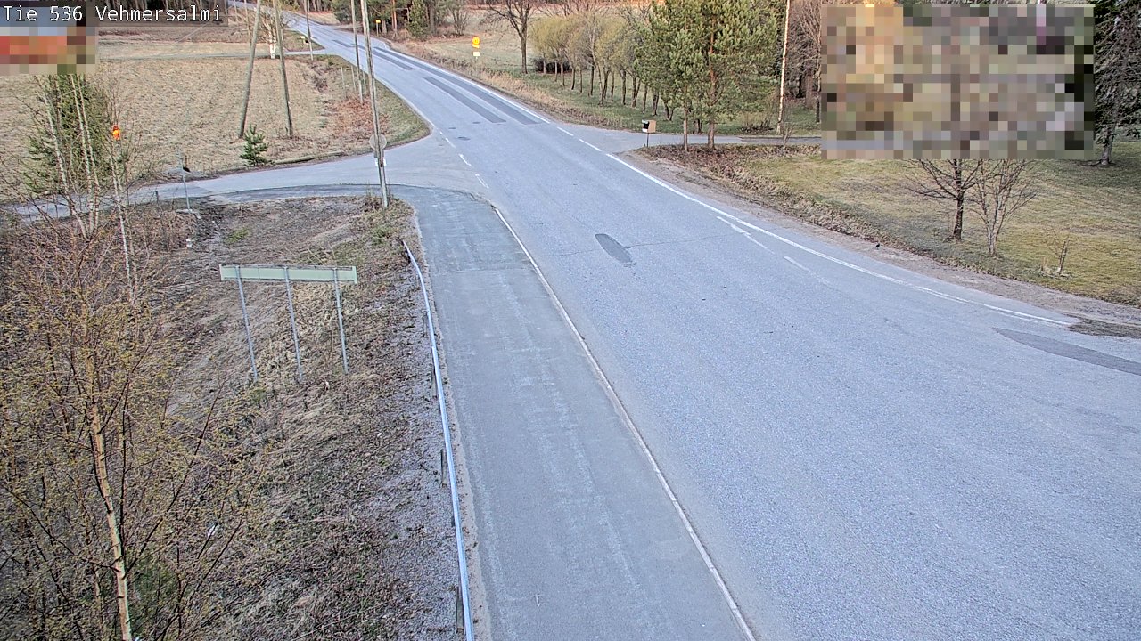 Kelikamerat Kuva Tie 536 Kuopio, Vehmersalmi, Kuopio, Pohjois-Savo