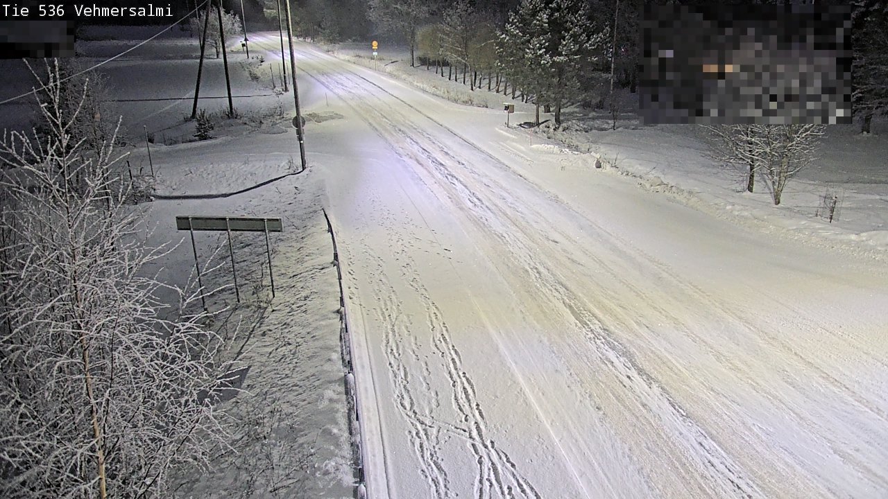 Kelikamerat Kuva Tie 536 Kuopio, Vehmersalmi, Kuopio, Pohjois-Savo