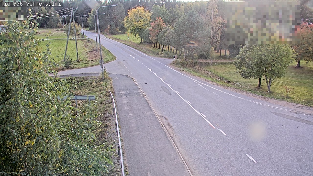 Weather Camera Image Road 536 Kuopio, Vehmersalmi, Kuopio, Pohjois-Savo