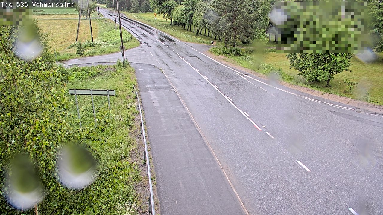 Weather Camera Image Road 536 Kuopio, Vehmersalmi, Kuopio, Pohjois-Savo