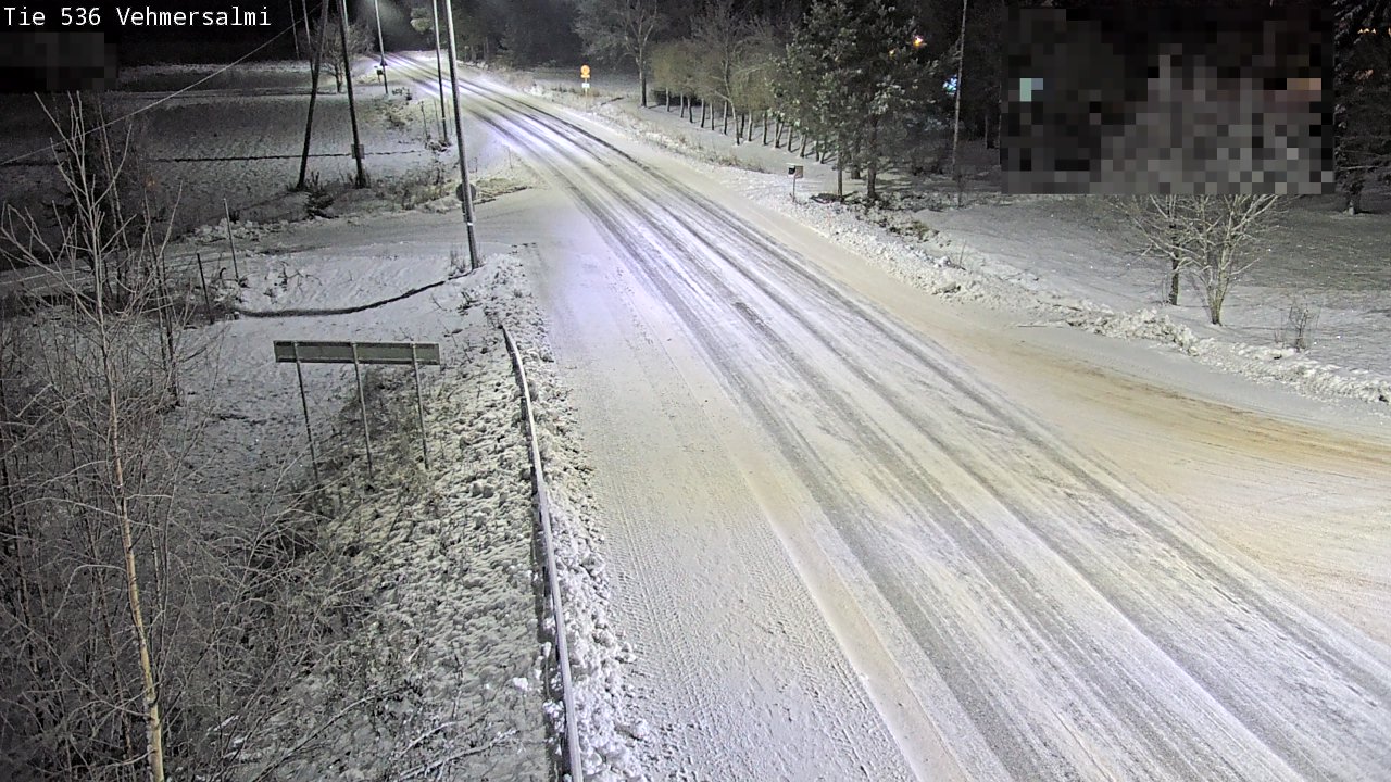Kelikamerat Kuva Tie 536 Kuopio, Vehmersalmi, Kuopio, Pohjois-Savo