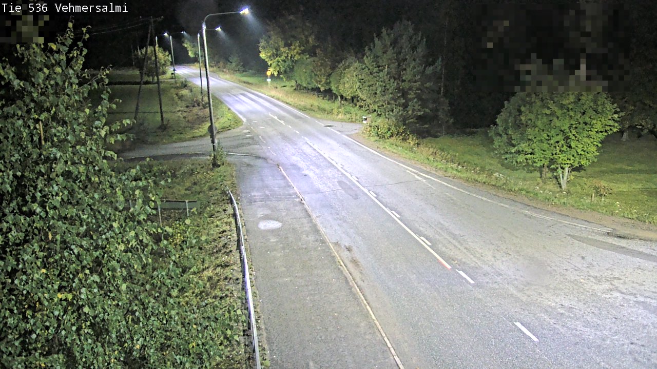 Weather Camera Image Väg 536 Kuopio, Vehmersalmi, Kuopio, Pohjois-Savo