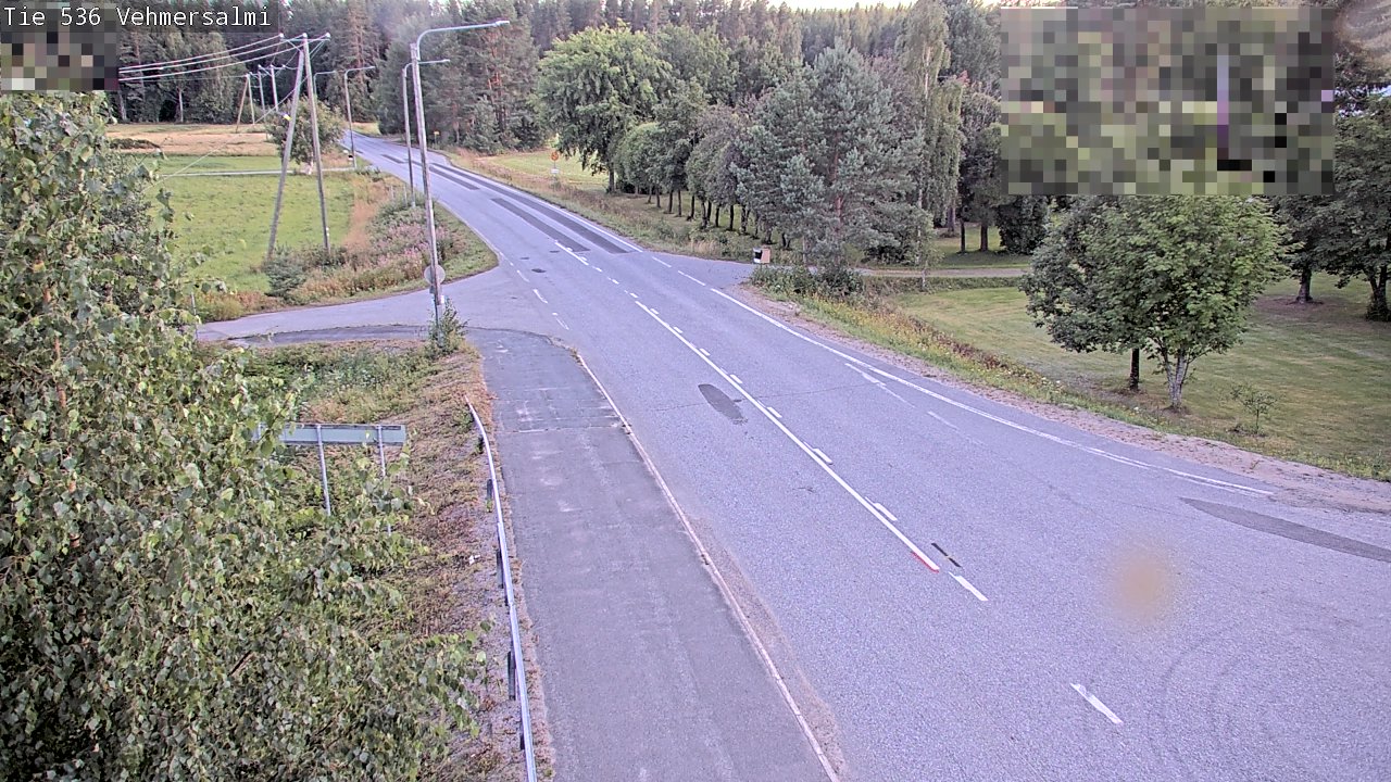 Kelikamerat Kuva Tie 536 Kuopio, Vehmersalmi, Kuopio, Pohjois-Savo
