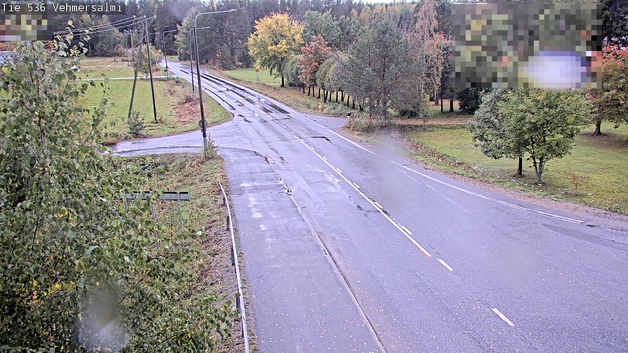 Weather Camera Image Väg 536 Kuopio, Vehmersalmi, Kuopio, Pohjois-Savo