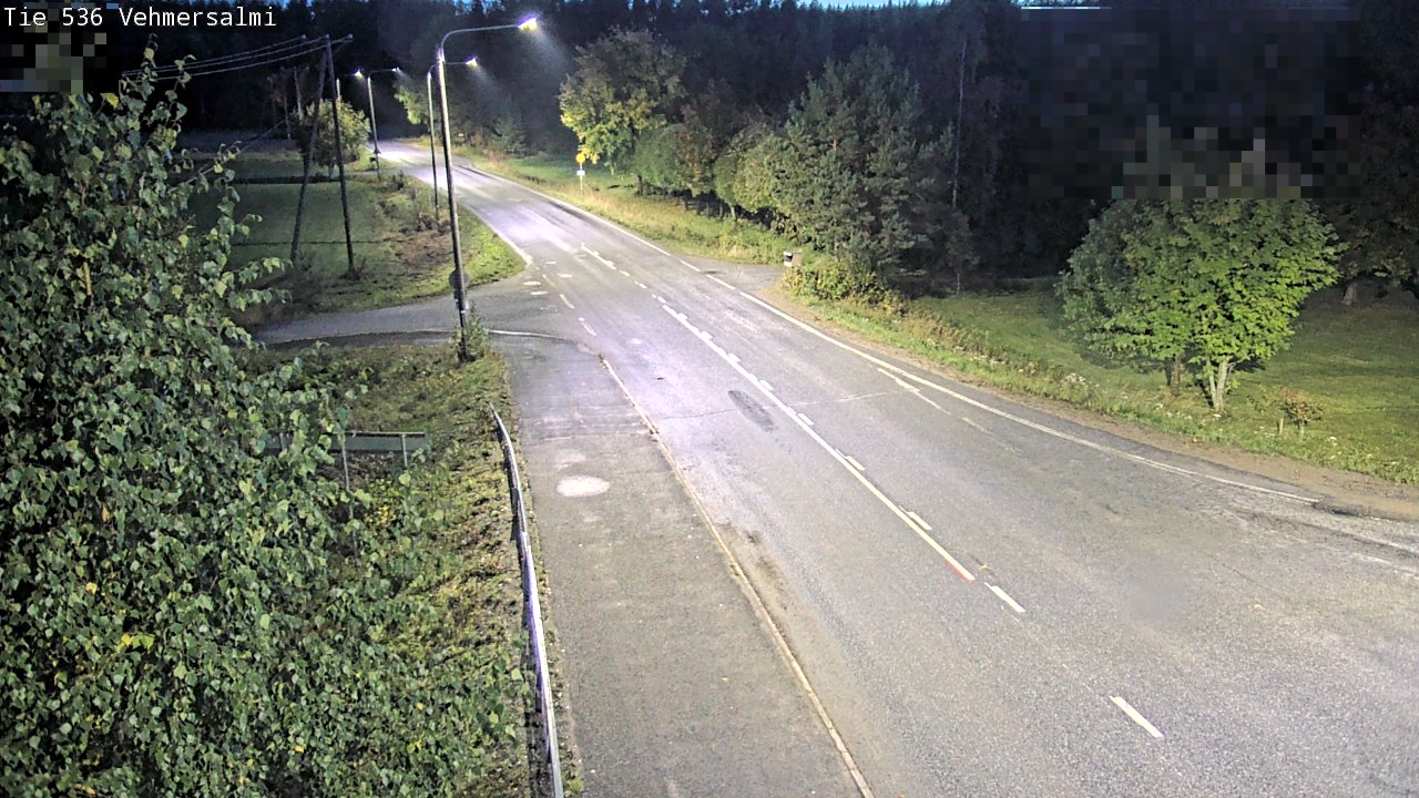 Weather Camera Image Väg 536 Kuopio, Vehmersalmi, Kuopio, Pohjois-Savo