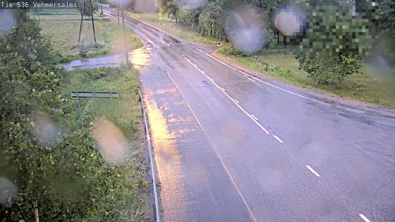 Weather Camera Image Road 536 Kuopio, Vehmersalmi, Kuopio, Pohjois-Savo