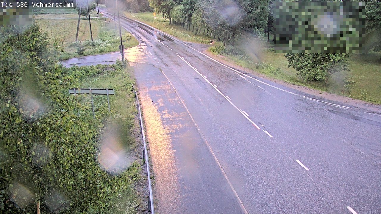 Weather Camera Image Road 536 Kuopio, Vehmersalmi, Kuopio, Pohjois-Savo