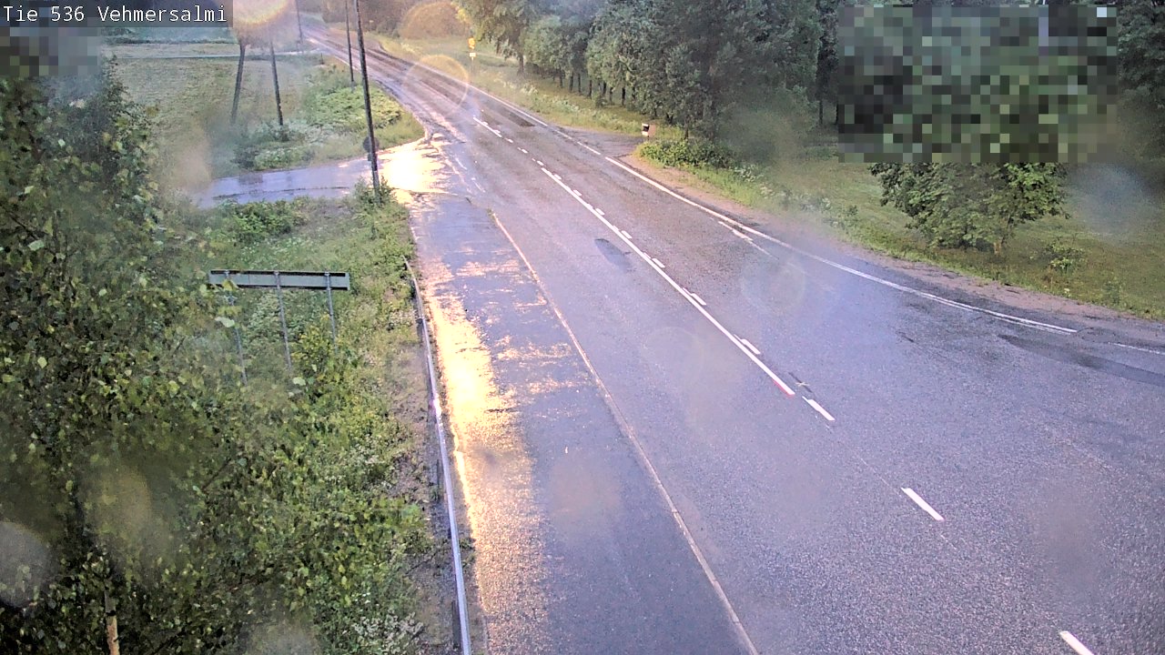 Weather Camera Image Road 536 Kuopio, Vehmersalmi, Kuopio, Pohjois-Savo