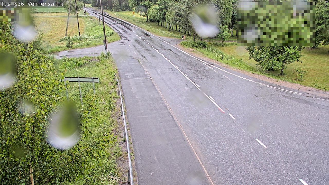 Weather Camera Image Road 536 Kuopio, Vehmersalmi, Kuopio, Pohjois-Savo