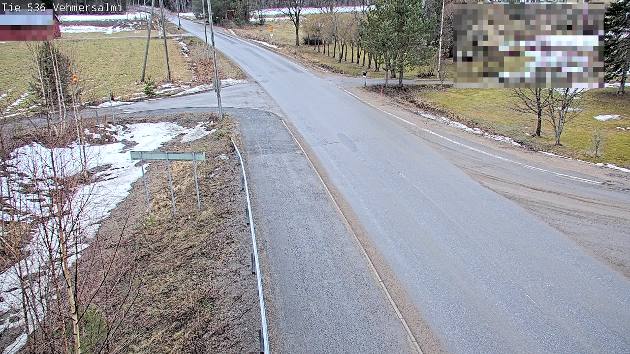 Weather Camera Image Road 536 Kuopio, Vehmersalmi, Kuopio, Pohjois-Savo
