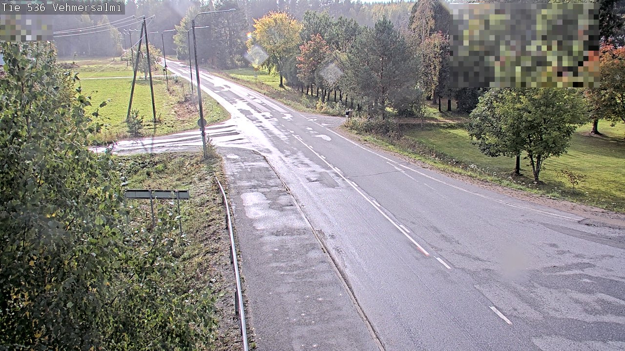 Weather Camera Image Väg 536 Kuopio, Vehmersalmi, Kuopio, Pohjois-Savo