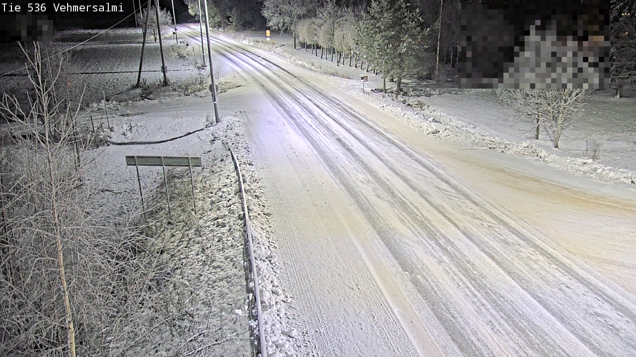 Kelikamerat Kuva Tie 536 Kuopio, Vehmersalmi, Kuopio, Pohjois-Savo