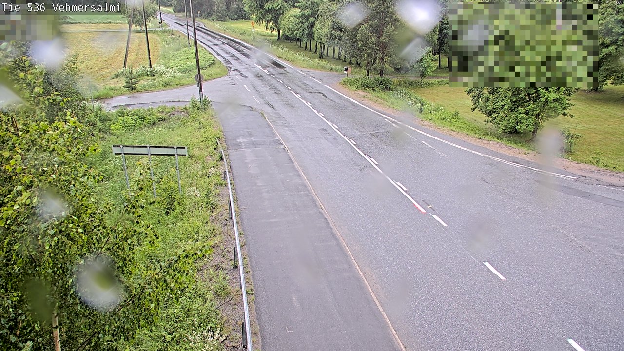 Weather Camera Image Road 536 Kuopio, Vehmersalmi, Kuopio, Pohjois-Savo