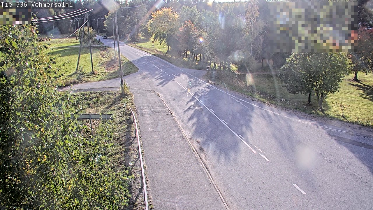 Weather Camera Image Road 536 Kuopio, Vehmersalmi, Kuopio, Pohjois-Savo