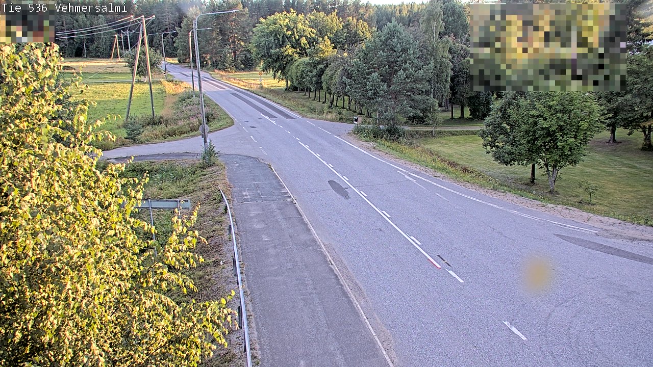 Kelikamerat Kuva Tie 536 Kuopio, Vehmersalmi, Kuopio, Pohjois-Savo