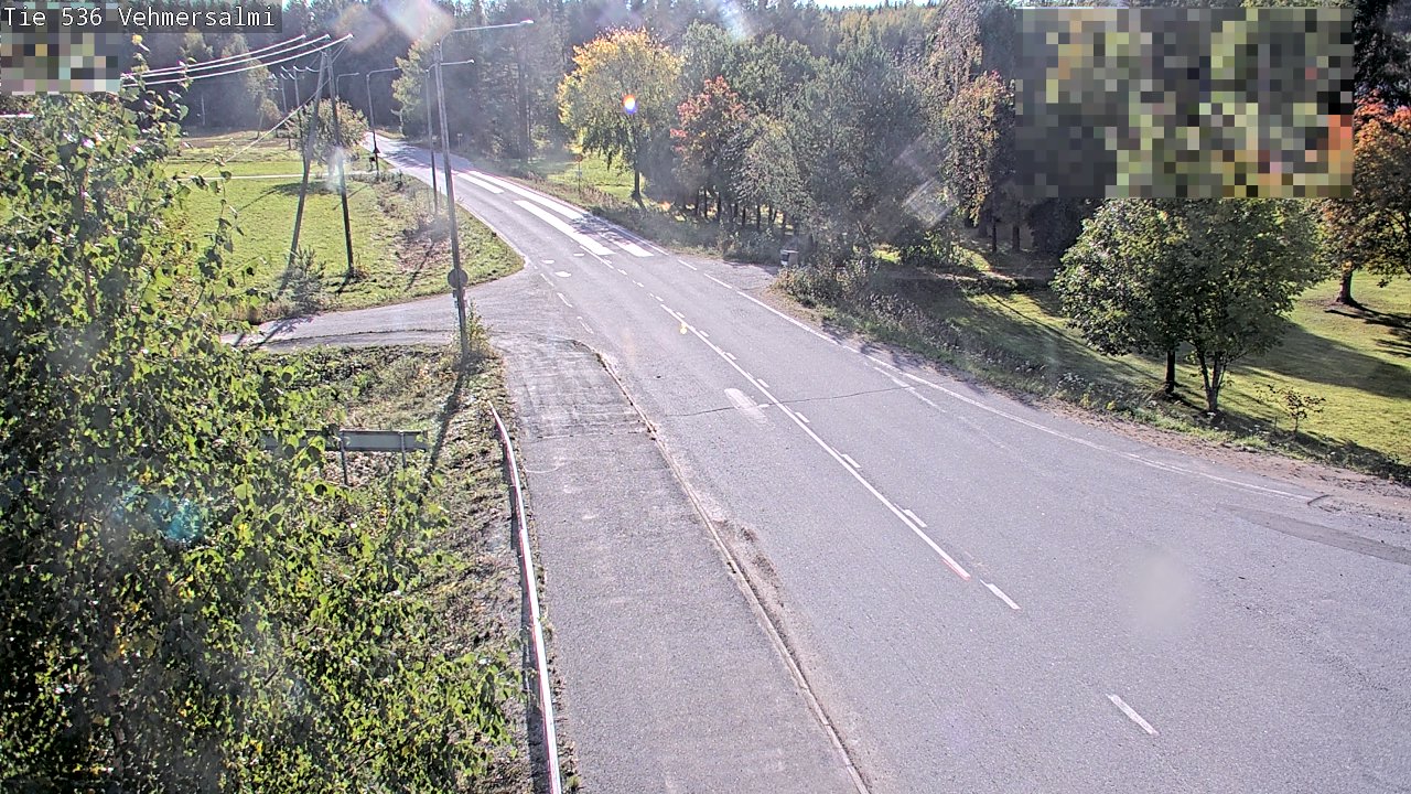 Weather Camera Image Road 536 Kuopio, Vehmersalmi, Kuopio, Pohjois-Savo