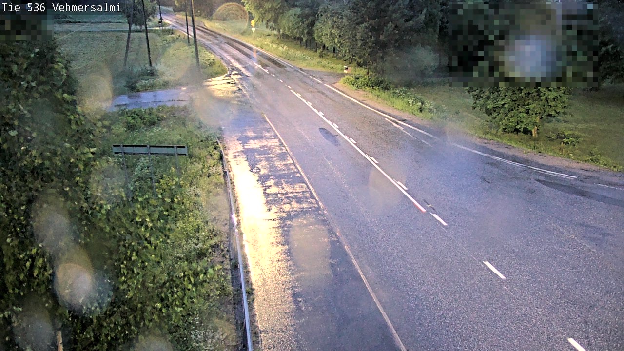 Weather Camera Image Road 536 Kuopio, Vehmersalmi, Kuopio, Pohjois-Savo