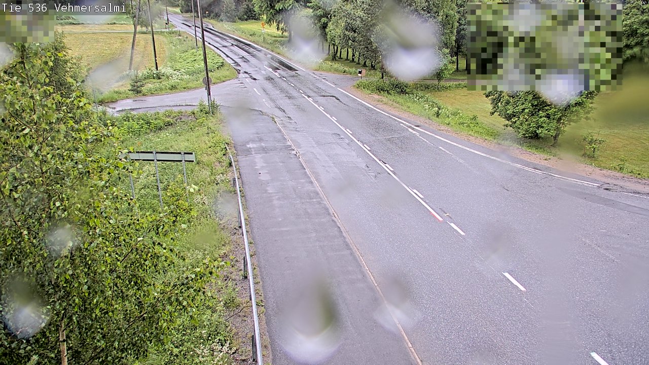 Weather Camera Image Road 536 Kuopio, Vehmersalmi, Kuopio, Pohjois-Savo