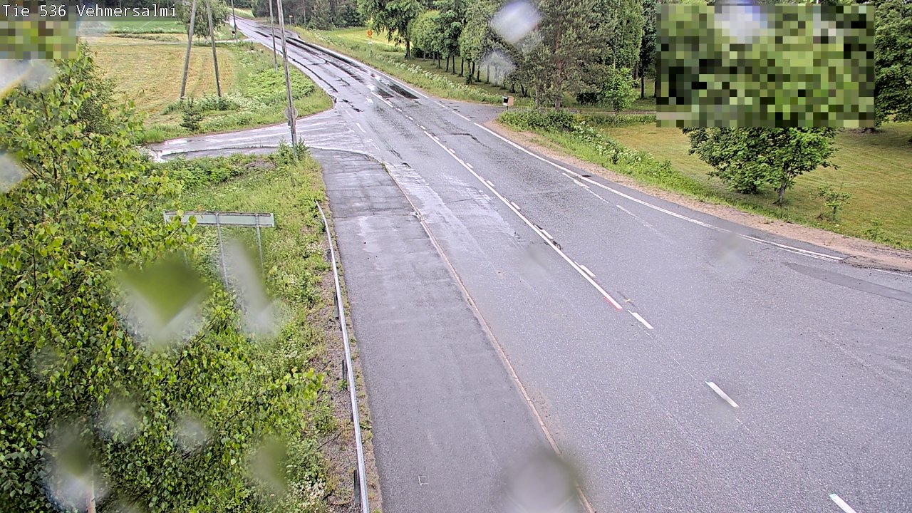 Weather Camera Image Road 536 Kuopio, Vehmersalmi, Kuopio, Pohjois-Savo