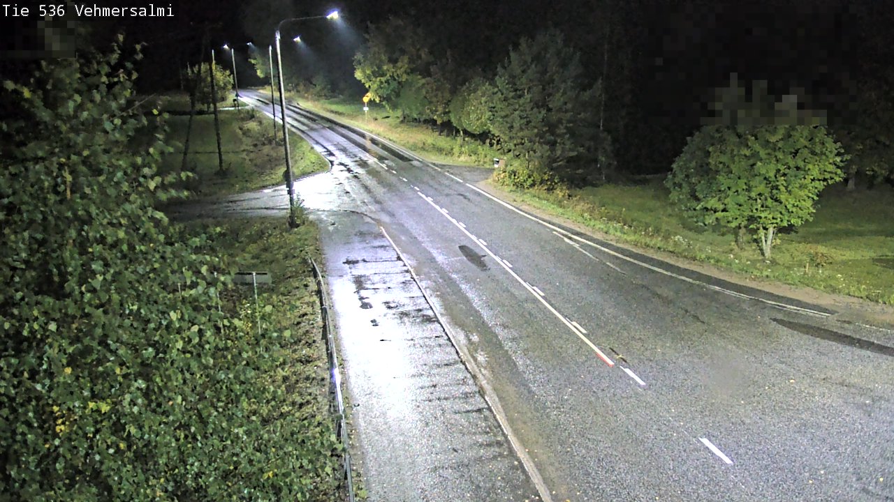 Weather Camera Image Väg 536 Kuopio, Vehmersalmi, Kuopio, Pohjois-Savo