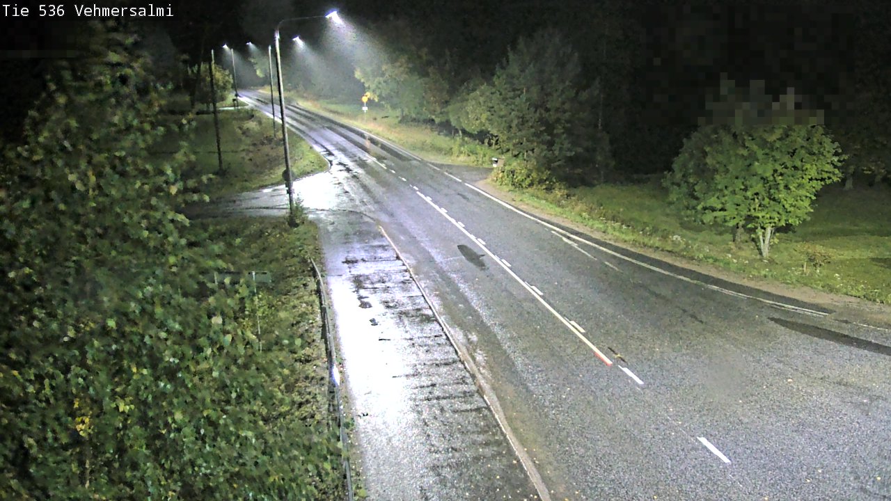Weather Camera Image Väg 536 Kuopio, Vehmersalmi, Kuopio, Pohjois-Savo